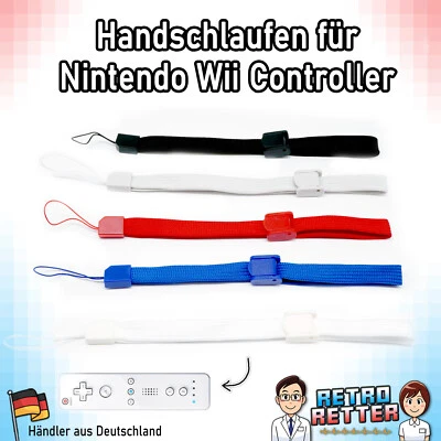 MARKENLOS Handschlaufe für Nintendo Wii Controller Handgelenk Schlaufe Arm Band Remote