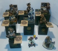   Lot of 9 Boyd's Bears Figures The Bearstone Collection FREE SHIPPING