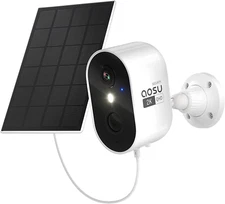 2K Solar Security Cameras Wireless Outdoor, Solar Outdoor Camera for Home Securi