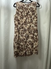 Sale Christmas Patrick Collection Size 10 Bronze Shades Vintage Dress