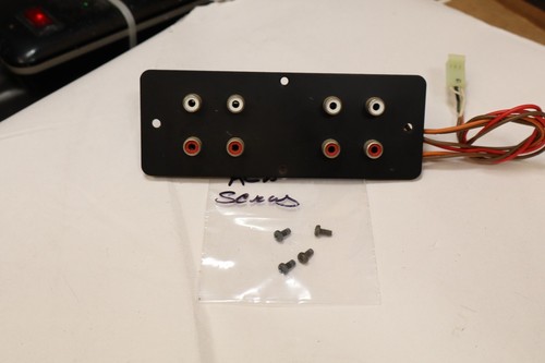 Technics RS-1700 Reel to Reel  RCA Input output w/ screws