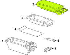 Mercedes Benz SL Klasse (R231) OEM Mittelkonsole Abdeckung 23068055397F05 Grau Mercedes Benz SL Klasse (R231) OEM Mittelkonsole Abdeckung 23068055397F05 Grau