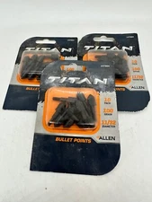 Titan Allen Archery Bullet Points 100 Grain 11/32 Diameter 10 Pk Crossbow Bolts