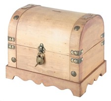 Schatztruhe Schatzkiste Schatulle Holzkiste Holzbox Piratenkiste Dekokiste