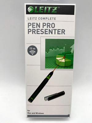 Leitz Complete Pro Presenter mit Schreibfunktion u. Laserpointer schwarz MAC IOS