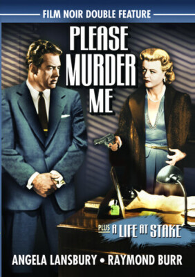 Film Noir Double Feature: Please Murder Me / A Life At Stake DVDs