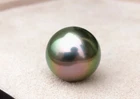 8-9MM NATURAL TAHITIAN GENUINE PEACOCK GREEN LOOSE PEARL UNDRILLED