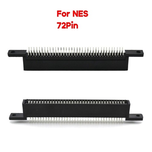 Game Cartridge Slot Connector for NES Clone Console 72 Pin Replace Repair-Parts - Picture 2 of 6