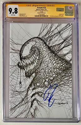 VENOM #33 • CGC SS 9.8 • SIGNED BY TOM HARDY • CELEBRITY