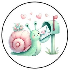 SNAIL MAIL ENVELOPE SEALS LABELS STICKERS PARTY FAVORS