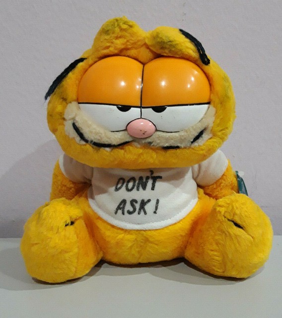 garfield vintage plush