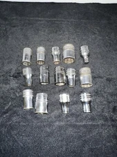 Vintage Snap on Tools 6 And 12pt 1/2” Drive Metric Sockets