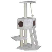 Europet Bernina Kratzbaum Classic Rover Cream 50X40X120 Cm Platzsparend