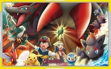 Pokemon anime game freak nintendo pok mon the movie Pad Gaming Mat Desk