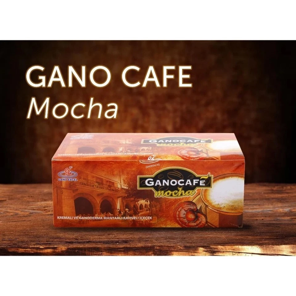 10 BOX Gano Cafe Mocha Gano Excel Ganoderma Halal 150 SACHETS + DHL - Image 2 of 4