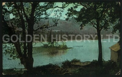 RYDAL LAKE THE LAKE DISTRICT PICTURE POSTCARD