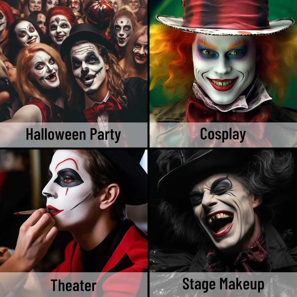 6 Colors Teeth Paint Halloween Cosplay Party Halloween Makeup White Tooth Paint - Image 3 of 4