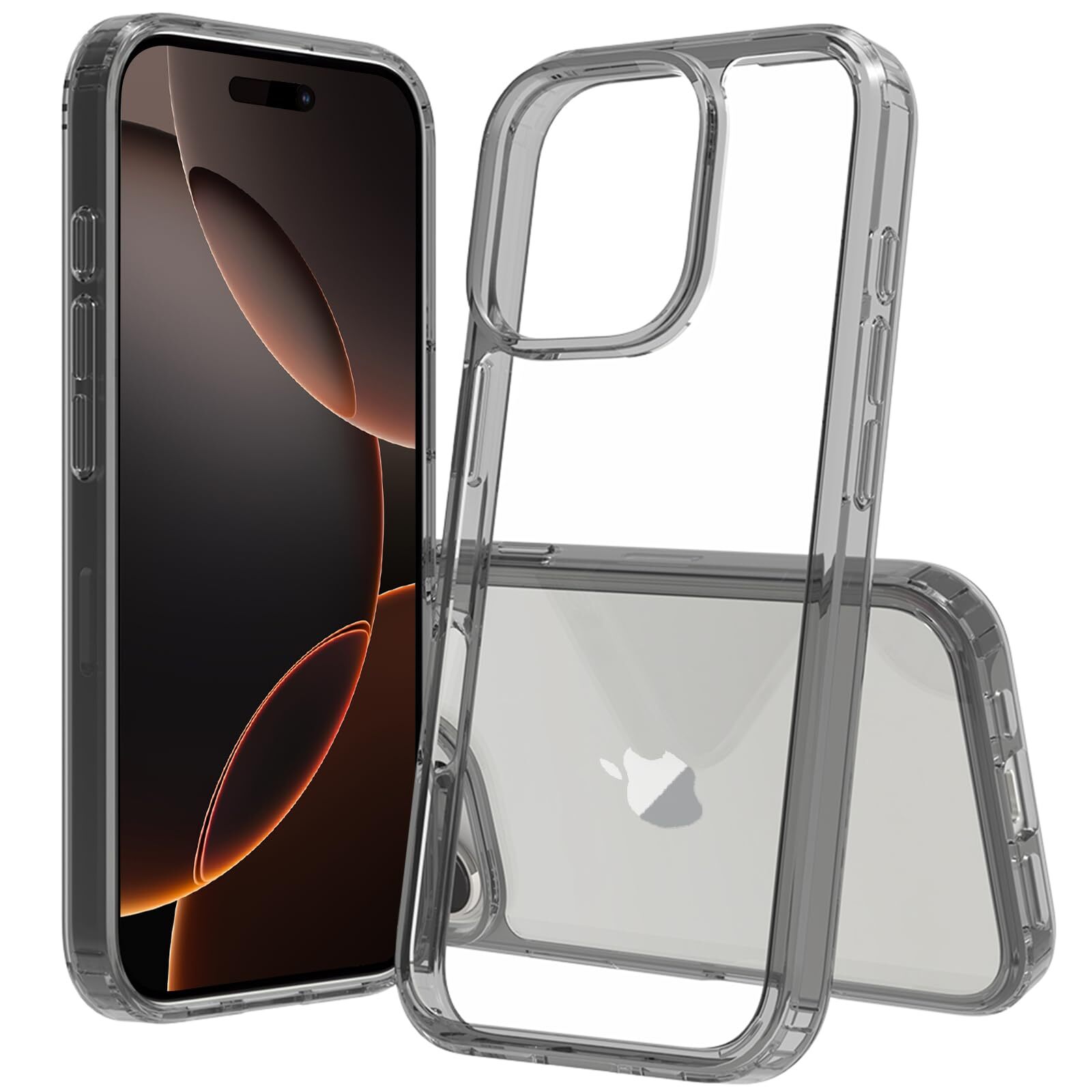 for iphone 16 pro case for iphone 16 pro case TPU PC smartphone case yellow 971