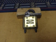 ANTIQUE/VINTAGE Fraim Slaymaker TIRE Padlock With Key 7