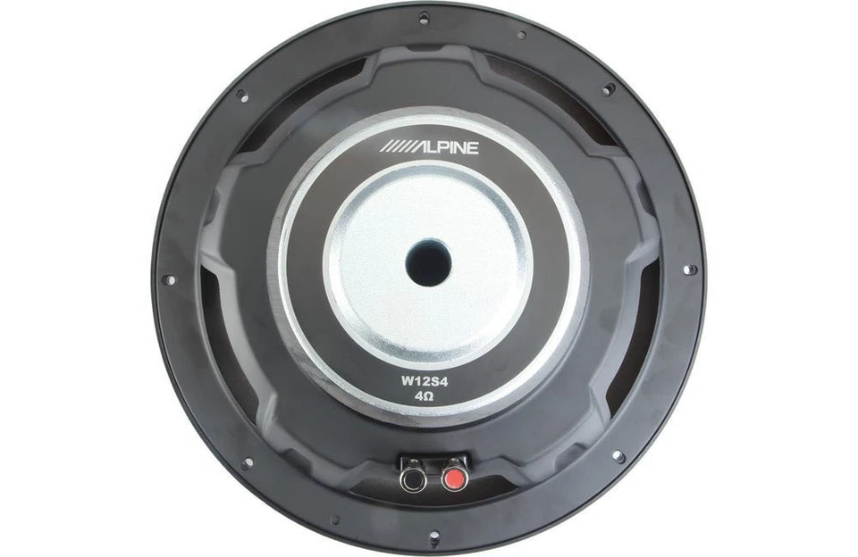 (2) ALPINE W12S4 12" SUBWOOFERS AUDIO COCHE 4-OHM 750W ALTAVOCES BAJOS NUEVOS Foto 4 de 4
