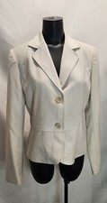 Calvin Klein Womens Blazer 8 Beige Jacket
