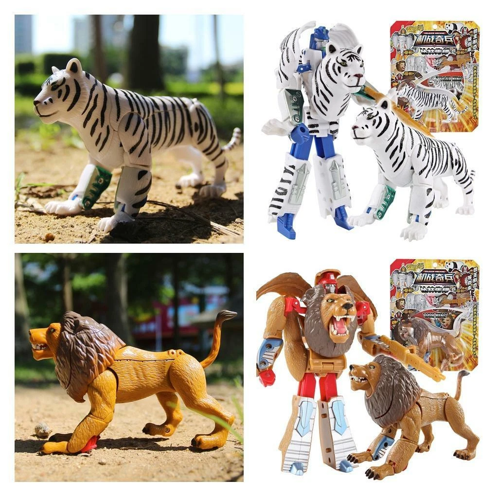 Transforming deals animal toys