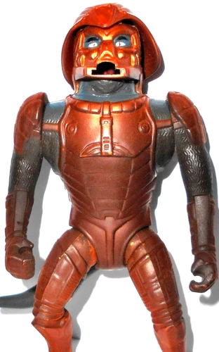 **WORKS** Masters of the Universe 1987 SAUROD vintage he-man movie helmet tail