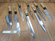 Lotto Danneggiato Di Coltelli Giapponesi Da Cucina Hocho Set Da Japan TW516