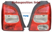 TYC 11-11444-01-2 Heckleuchte Links RüCklicht Hecklicht RüCkleuchte