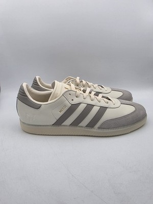 Adidas Samba Indoor x Lionel Messi Cream White Shoes JQ0266 Soccer Men s Sz 9.5