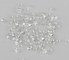 Round CVD Lab Diamond melee DEF VS1 mixed bag 1.8mm to 2.6mm 5.22 tcw. per bag