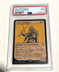 drizzt do'urden mtg card [220] [Adventures in the Forgotten Realms] [Foil]  Face to Face Games Whenever a creature dies Drizzt Do'Urden | Adventures in