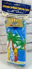 *BRAND NEW* 26” Inflatable Surfboard Table Top Cooler Pool Party Holds 24 Cans