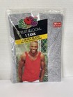 Fruit Of The Loom Tank Top Vintage Mens Medium Gray New NOS Fruit Tag BN6