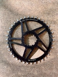 Wolf Tooth Chainring 38t SRAM Direct Mount SRAM 3-Bolt 6mm 10/11/12-Spd Eagle