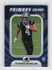 Football Optic Tetairoa McMillan #7 2025 Donruss Optic Rookie Primary Colors