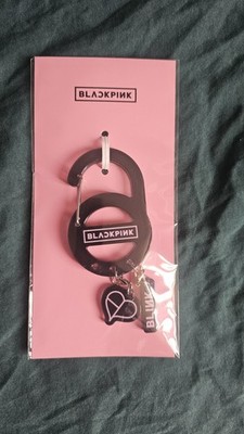 BLACKPINK ACRYLIC CARABINER KEYRING Black [BPPOPUP] Kpop Merch K-Pop