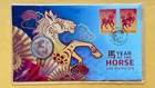 2026 Australia PNC Lunar New Year of the Horse $1 Coin & Stamps - Perth Mint