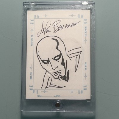  1998 Skybox Marvel SILVER AGE SURFER Sketchagraph Sketchkarte John Buscema 
