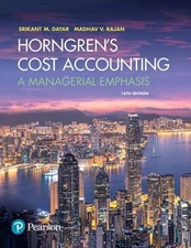 Horngren's Cost Accounting, Student Value Edition Plus Mylab Acco