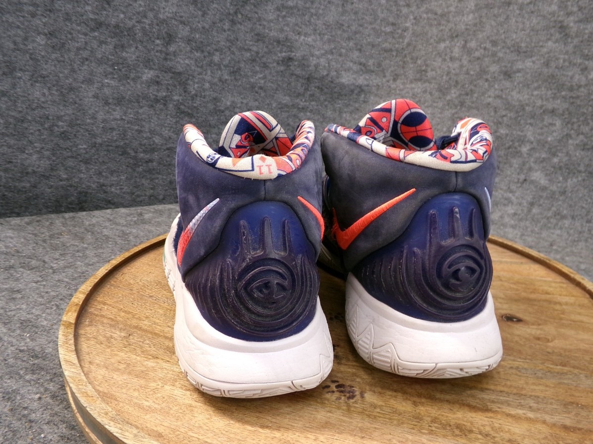 Nike Kyrie 6 USA 2020 Mens Size 11.5 Midnight Navy Laser Crimson