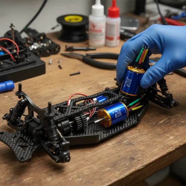 TP Power TP2920-P7 COMPETITON Brushless Motor 1/12 1/16 Car ESC Boat Hydro Mono - Image 4 of 4