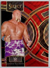 "Superstar" Billy Graham 2024 Panini Select WWE Premier Red Wave Prizm #136 /99
