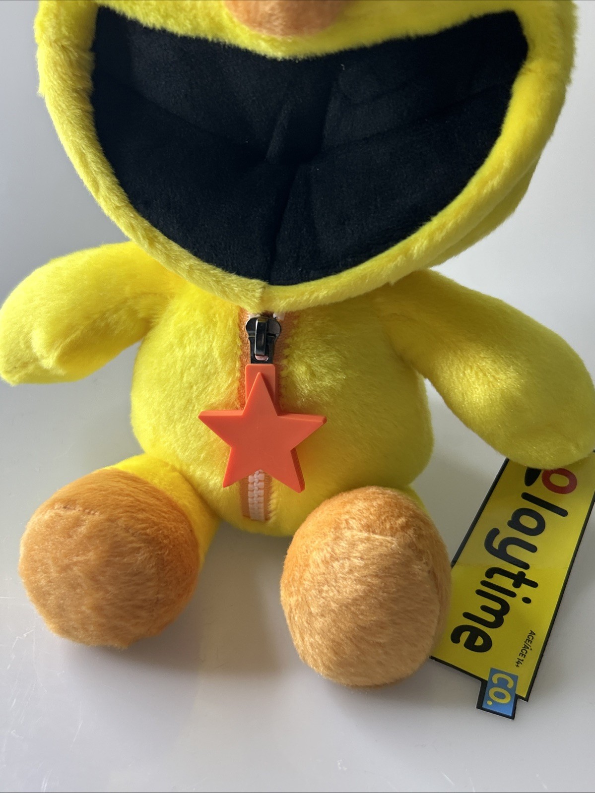 Poppy PlayTime Smiling Critters Kickin Chicken Plush With Zipper 14”