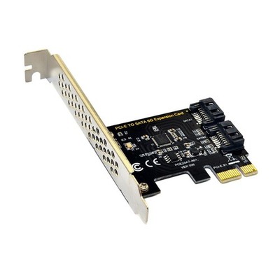 PCI-E Adapter Karten  SATA 3,0 7Pin 2-Ports 6,0 Gbps Expansion Adapter Karte