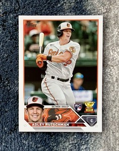 Adley Rutschman 2023 Topps Series 1 #250 (RC)