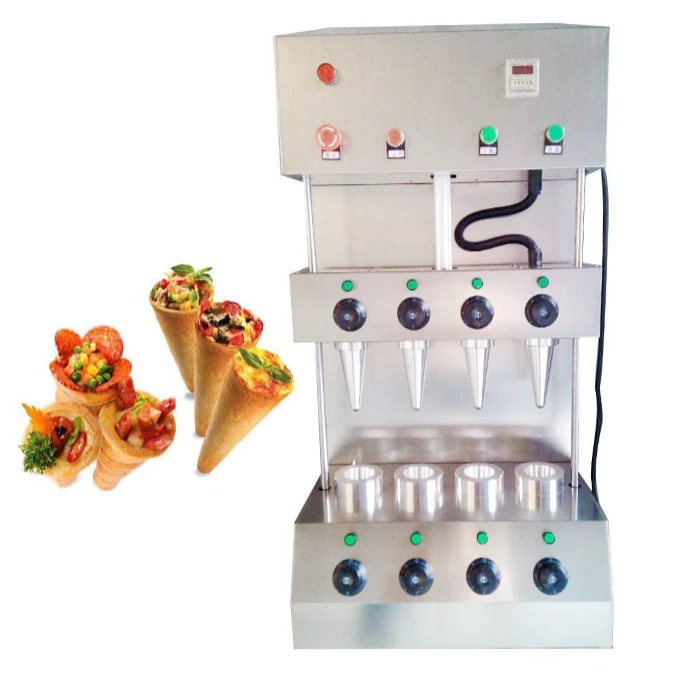 Commercial Pizza Cone Forming Ice Cream Cone Rotation Pizza Maker Machine
Opens in a new window or t