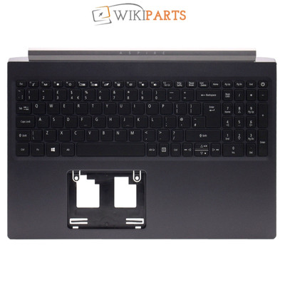 Acer Aspire A715-75G Handauflage Abdeckung Tastatur Deutsch Schwarz Backlit 6B.Q99N2.014