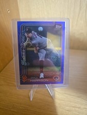 2025 Topps Series 1 - Future Stars Kyle Harrison #177 Purple Holofoil /250