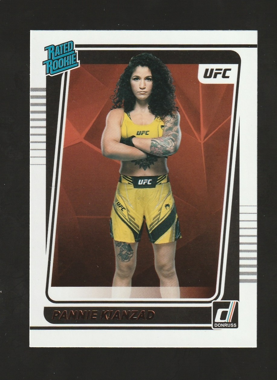 2022 Donruss UFC #220 Pannie Kianzad rookie card